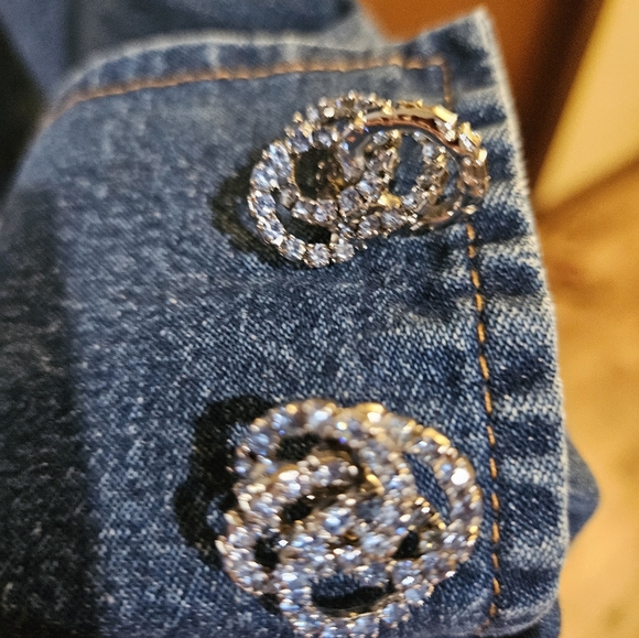 Berer Jean Jacket Fur Collar - Picture 7 of 10